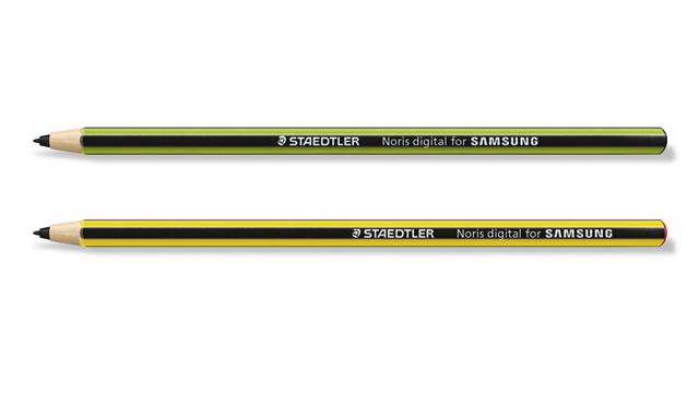 Junto a la firma alemana Staedtler, Samsung presentó los lápices stylus Noris